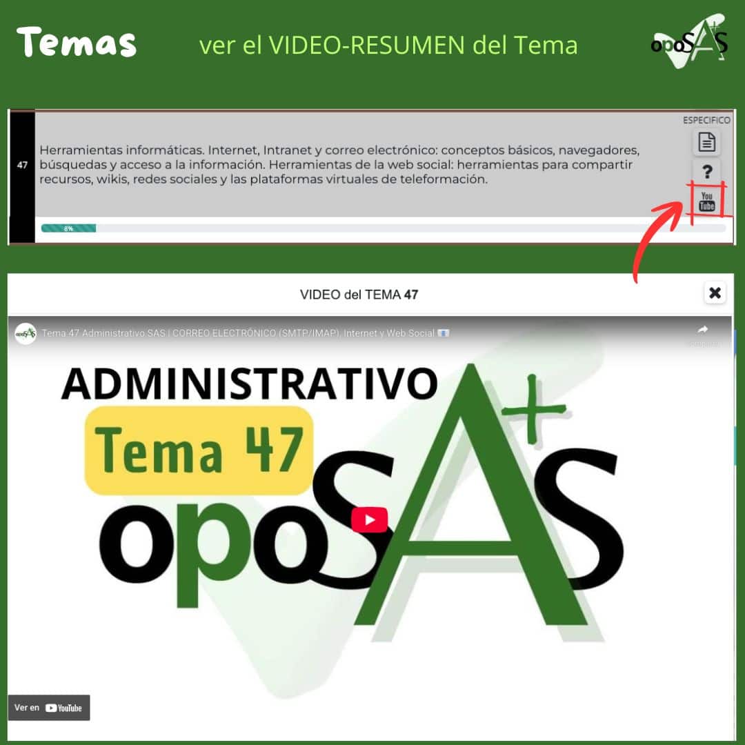 Opción Temas Oposas.