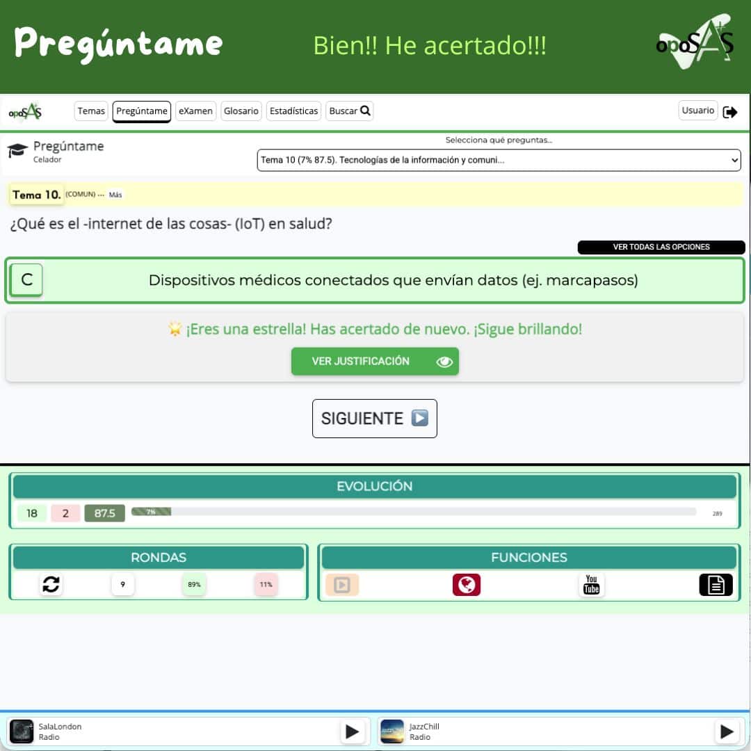 Opción Pregúntame Oposas.
