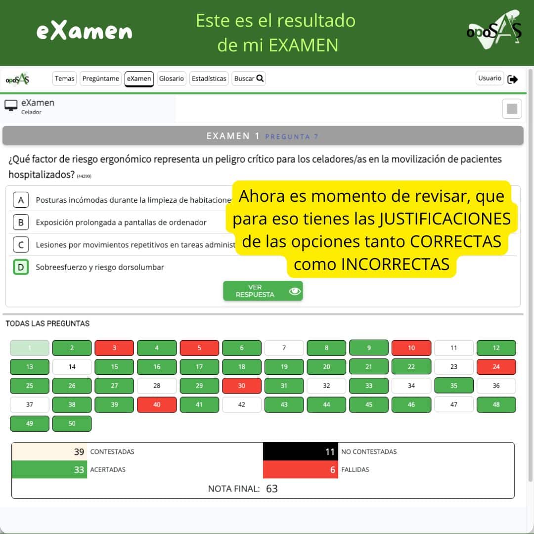 Opción eXamen Oposas.