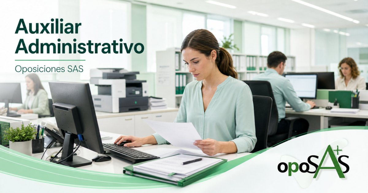Imagen de Auxiliar Administrativo en OposAs